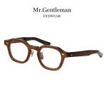 Mr.Gentleman EYEWEAR ミスタージェントルマンアイウェア GREGORY Col.E 木目 Woody メガネ スクエアタイプ 正規取扱店