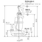 .. Ebara 50DNJ5.4. дренажный насос трехфазный 0.4kW 2 высшее 50Hz motor привод автоматика чередующийся форма 