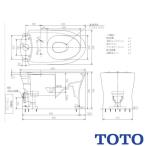 TOTO * производитель прямая поставка только пол . стена осушение большой туалет CS232BP** purel -тактный QR туалет контрольный номер :1760