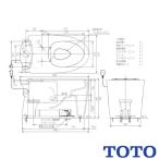 TOTO * производитель прямая поставка только * пол . пол осушение большой туалет CS400BHM** purel -тактный EX туалет контрольный номер :1760