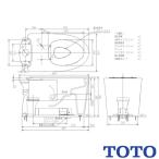 TOTO * производитель прямая поставка только * пол . пол осушение большой туалет purel -тактный EX CS400BM** purel -тактный EX туалет контрольный номер :1760
