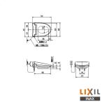 INAX LIXIL CWA-230C18ALP подогрев сиденье для унитаза есть . высота сиденье для унитаза туалет душ туалет производство на заказ товар Lixil 