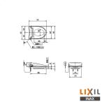 !INAX LIXIL CWA-230C21ALP подогрев сиденье для унитаза есть . высота сиденье для унитаза туалет душ туалет производство на заказ товар Lixil 