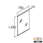 * производитель прямая поставка только * INAX LIXIL MDCX-751X* зеркало шкаф промежуток .750mm 1 поверхность зеркало освещение нет помутнение прекращение пальто нет умывание рука . Lixil контрольный номер 2580