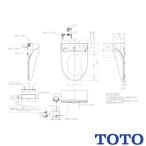 TOTO биде HX1 TCF5013 отель предназначенный . горячая вода тип производство на заказ товар старый номер товара TCF5012R