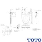TOTO биде абрикос P AP2F TCF5881pa желтохвост k направление рейс крышка электрический открытие и закрытие функция звуковая аппаратура звук . есть eko дистанционный пульт туалет старый номер товара TCF5851
