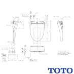 TOTO биде TCF6554 SS3 рычаг туалет мойка модель сиденье для унитаза туалет старый номер товара TCF6553