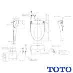 TOTO биде TCF6554AK SS3A авто туалет мойка есть модель сиденье для унитаза туалет старый номер товара TCF6553AK