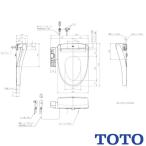 TOTO биде TCF6624 SS1 сиденье для унитаза туалет старый номер товара TCF6623