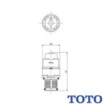 ▲TOTO 水栓金具 部材 THF12 開閉バルブ部
