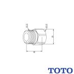 TOTO подключение металлические принадлежности THJ7.. количество . есть 