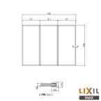 * производитель прямая поставка только * INAX LIXIL YFK-1612C(3)* специальный комплект крышка ванна крышка большой автобус ванна ванная Lixil контрольный номер 2580