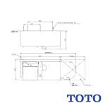 TOTO запасной есть бумага шт контейнер полки есть YH171L L модель туалет 