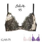 ワコール サルート 95 セール VIVA LINE ブラジャー Gカップ ビバライン 谷間 レディース BTJ495
