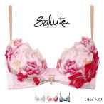 ワコール サルート 26G ブラジャー リボンブラ DEFカップ プッシュアップ 谷間 単品 BTJ726