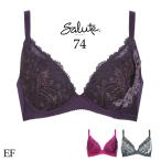 ワコール サルート 74G 小さく見せるブラ ブラジャー BTJ774 単品 BTJ774 レディース EF/70-85