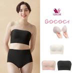 ショッピングヌーブラ ワコール GOCOCI ゴコチ ストラップレス ノンワイヤーブラ SML シームレス ライン ひびかない 縫い目なし