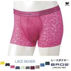 ワコールメンズ下着 ブロス レース ボクサーパンツ SML 前閉じ 紳士用 男性用 トランクス フィットパンツ BROS 父の日 ギフト