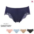 ショッピングサニタリーショーツ サニタリー ショーツ ワコール 綿混 羽根つき対応 抗菌防臭 SML