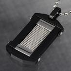  нержавеющая сталь подвеска мужской механический plate подвеска с цепью нержавеющая сталь аксессуары fp6030