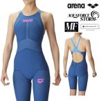 ARENA アリーナ 競泳水着 レディース アクアフォース ストーム AQUAFORCE STORM MF WA承認 レーシングスパッツ オープンバック 高速水着 中距離長距離 ARN-4002W
