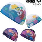 アリーナ ARENA 水泳 メッシュキャップ 昇華プリント ディズニー『リトル・マーメイド』