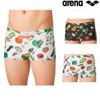 アリーナ ARENA 競泳水着 練習用水着 メンズ トレーニングスパッツ ショートレッグ タフスーツ タフスキンT2E Fresh Dip 競泳練習水着 2026年秋冬 AS6FWMF2M