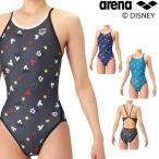 アリーナ ARENA 競泳水着 練習用水着 レディース ディズニー “ミッキー” タフスーツ タフスキンT2E トレーニングワンピース オープン 競泳練習水着 AS6SWM51L