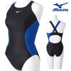 ミズノ MIZUNO 競泳水着 練習用水着 レディース ミディアムカット EXER SUITS U-Fit 競泳練習水着 N2MA2775