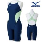 ミズノ MIZUNO 競泳水着 練習用水着 レディース エクサースーツ ハーフスーツ オールインワン EXER SUITS U-Fit 競泳練習水着 N2MGB764