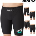 アリーナ ARENA 競泳水着 メンズ 練習用 トレーニングスパッツ ハーフレッグ タフスキンT2E 競泳練習水着 SAR-4105