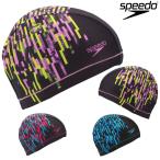スピード SPEEDO 水泳 ストライプスディライトトリコットキャップ スイムキャップ ニットキャップ 水泳帽 水泳小物 2024年秋冬モデル SE12461