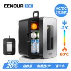 EENOUR ポータブル冷蔵庫 車載冷蔵庫 冷温庫 10L 保冷保温 ミニ 軽量 持ち手付き AC&amp;DC対応 一人暮らし コンパクト 小型 車中泊 キャンプ MET183 爆買
