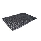 シンセイ　有孔ラバーマット　1500mmx900mmx12mm　重量7.4kg　玄関マット　ゴムマット