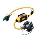 ハタヤ BFX-013KC2 屋外用 漏電遮断器付延長コード 0.7m 過負荷・短絡保護兼用 製品はBFX-013KC