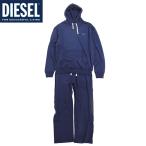ディーゼル(DIESEL)メンズ 訳あり パーカー プルオーバー ネイビー系 セットアップ (サイズ/M)*dm0085