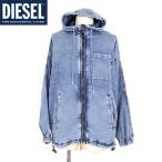 ショッピングdiesel ディーゼル ジョグジーンズ（DIESEL JOGG JEANS）メンズ 訳あり デニムジャケット ブルー系 D-HENNESB JOGG （サイズ/S）*dm0110