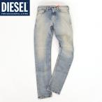 ショッピングdiesel ディーゼル（DIESEL）メンズ 訳あり ジーンズ ブルー系 　1979 SLEENKER ウオッシュスキニーデニム （サイズ/27）*dm1006