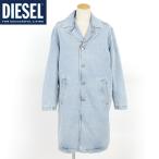 ディーゼル(DIESEL)メンズ 訳あり コート ブルー系 中綿入り DIESEL LIBRARY イタリア製 (サイズ/L)*em0028