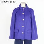 te колено rose (DENNY ROSE ) женский пальто лиловый серия безрукавка накидка пальто ( размер /40)*rc0053