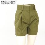 e Ла Манш no ракушка vi -no(Ermanno Scervino) женский шорты оттенок зеленого широкий талия Италия производства ( размер /38)*sh0133