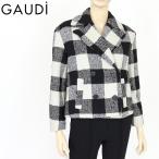 ga ude .(GAUDI) женский пальто оттенок черного Buffalo проверка котороткое пальто ( размер /38/40)*wg0007