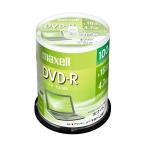 ショッピングdvd-r マクセル(Maxell) DR47PWE100SP データ用DVD-R ひろびろホワイトレーベルディスク 1-16倍 4.7GB 100枚 スピンドルケース