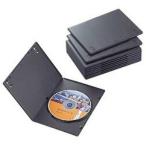 エレコム CCD-DVDS03BK DVDスリムトールケース 厚さ7mm 1枚収納 10枚パック 背ラベル&アイコンシール付き ブラック