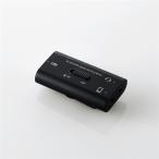 エレコム HSAD-GM30MBK ゲーム用 オーディオ ミキサー ボイスチャット音とゲーム音を同時に聞ける ゲーミング φ3.5イヤホン対応 ブラック