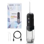  Elecom HC-JF02BK полость рта мойка контейнер зубной омыватель UV устранение бактерий compact проект 150ml бак 4 режим IPX7 водонепроницаемый USB зарядка путешествие командировка размещенный бак черный 