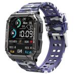 SMART R NX13BCAM スマートウォッチ ネイビーカモフラージュ