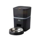エレコム PET-AF01BK ペット用自動給餌器 1匹用、ブラック