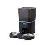 エレコム PET-AF02BK ペット用自動給餌器 2匹用、ブラック