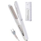 テスコム TS860A-W ストレート ヘアアイロン 25mm 5段階調節 ダブルヒーター 自動電源OFF 海外対応 旅行 ホワイト